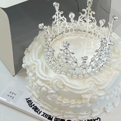 티아라케이크 이미지