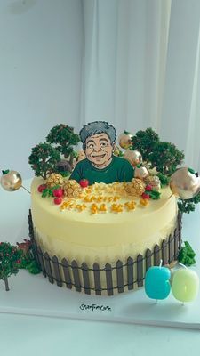 자유디자인 케이크 이미지