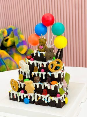 브라우니케이크 이미지