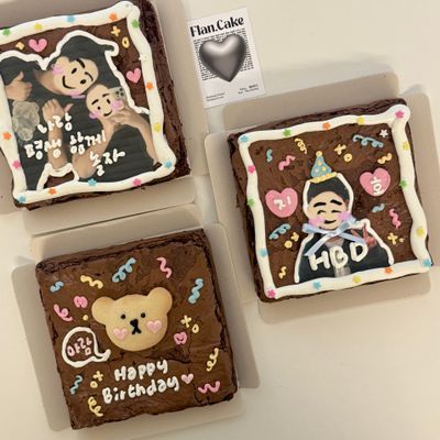 초코 브라우니 이미지