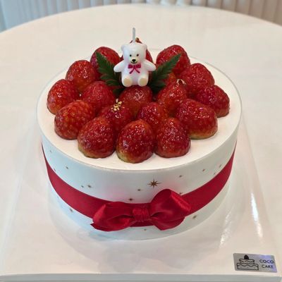 딸송송 케이크 이미지