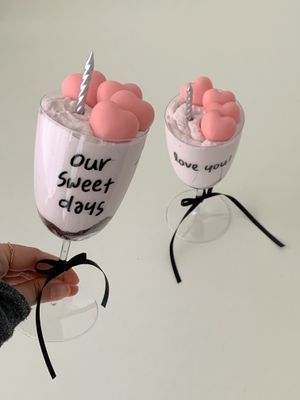 Wine glass cake ♥ (당일가능) 이미지
