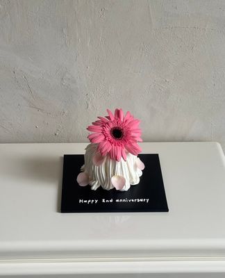 2입 거베라 케이크 이미지