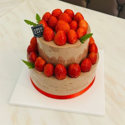 딸초생 2단(케이크속 리얼초코생크림) 이미지
