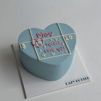 하트 달력 이미지