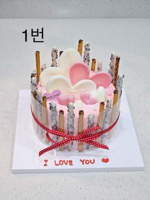 빼빼로성케이크 이미지