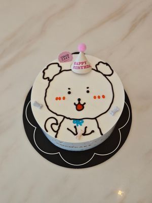 댕댕이케이크 이미지