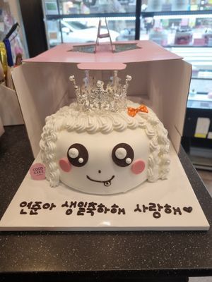 공주티아라케이크 이미지