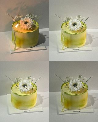 조화 케이크🌸 이미지