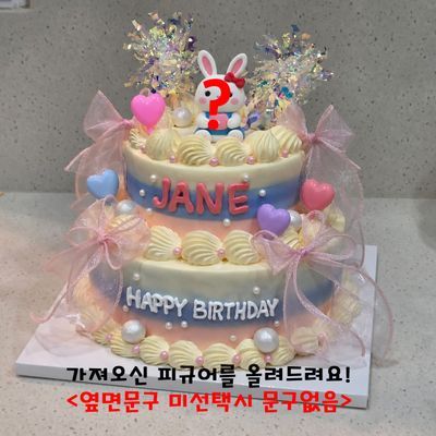 블링블링피규어케이크 이미지