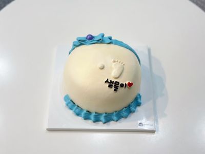 베이비샤워 케이크 이미지