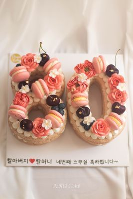 숫자케이크 이미지