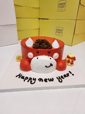 복덩이붉은말 이미지