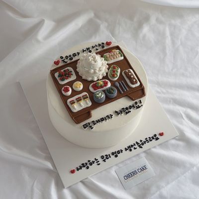 생일상케이크 이미지