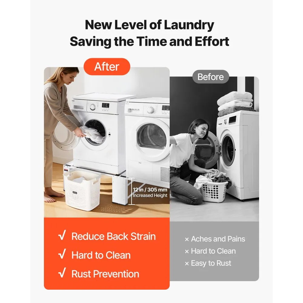 02613 VEVOR Laundry Pedestal Model S29L 12 Inch Wa detail photo 4