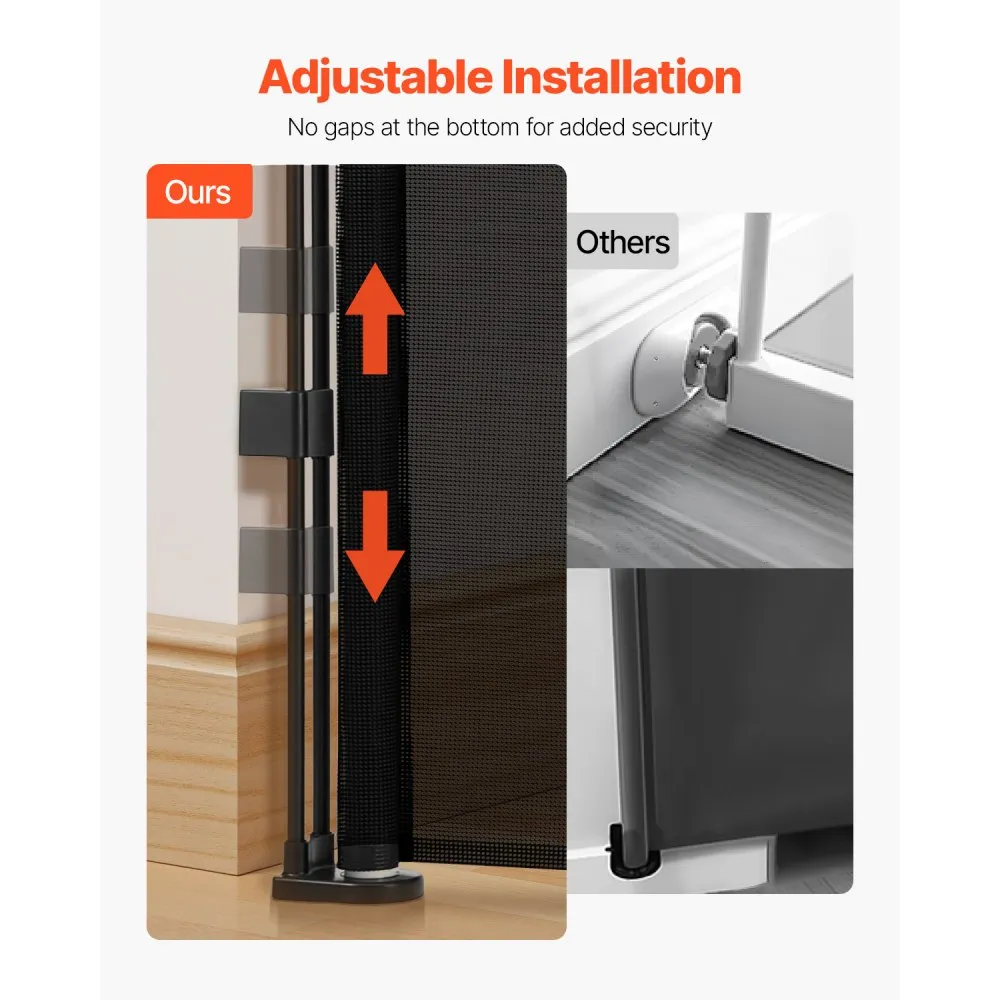 03333 Unbranded Retractable Baby Gate Extra Wide S detail photo 3