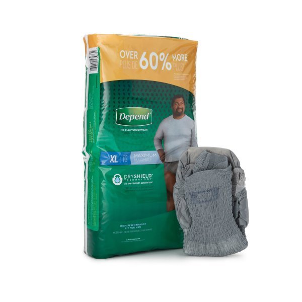 03205 Depend Fit-Flex Incontinence Underwear for M detail photo 11