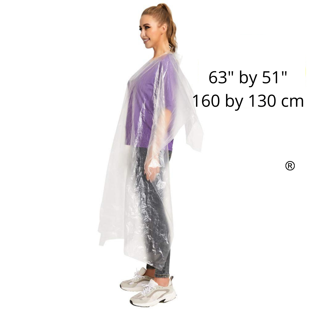 02598 Disposable Hairstyling Cape 130x150cm 100pcs detail photo 9