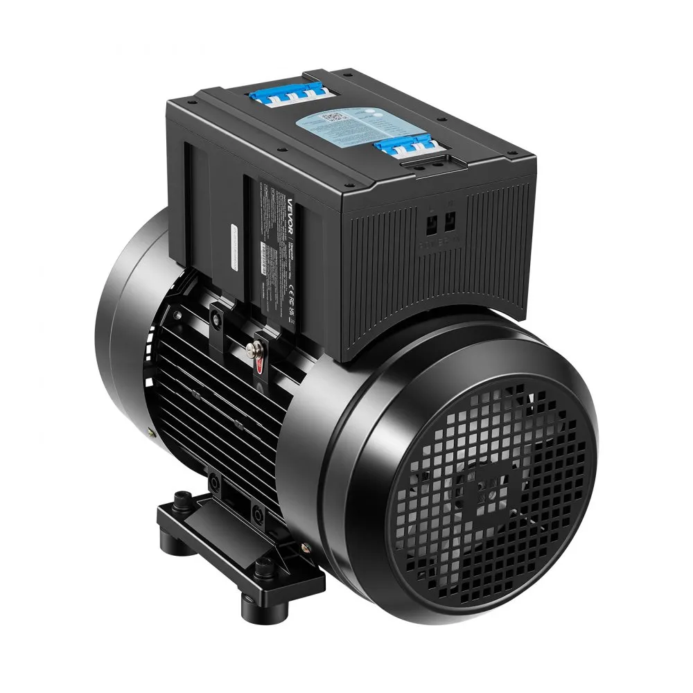 VEVOR Digital Phase Shifter XPS-10HP 10HP 3 Phase Converter detail photo 11