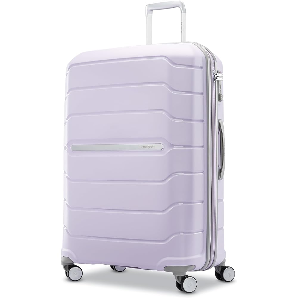Samsonite Freeform Hardside Expandable 28 Inch Spinner Luggage Lilac detail photo 2