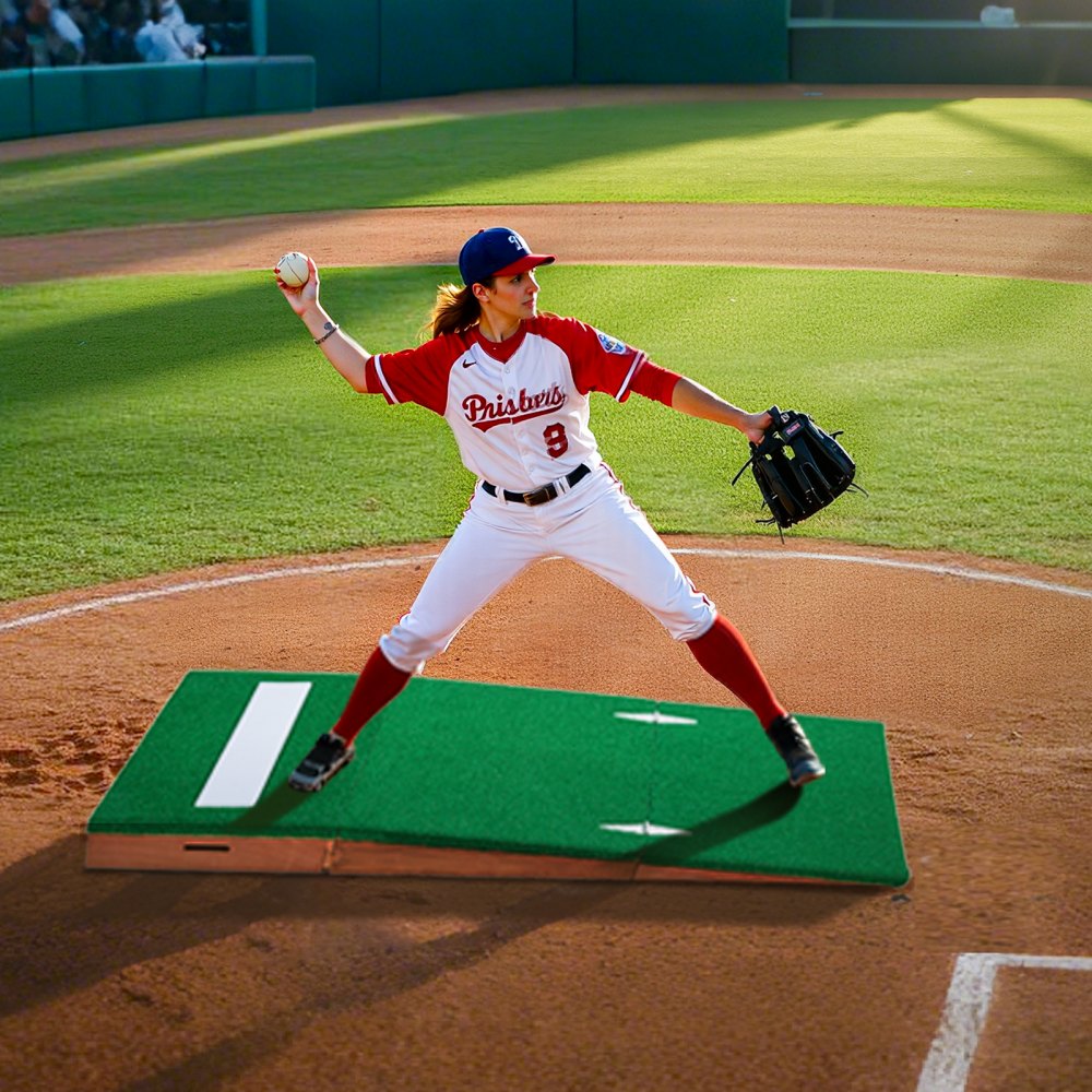 02586 VEVOR Rectangular Pitching Mound PGK-TU2 Bas detail photo 8