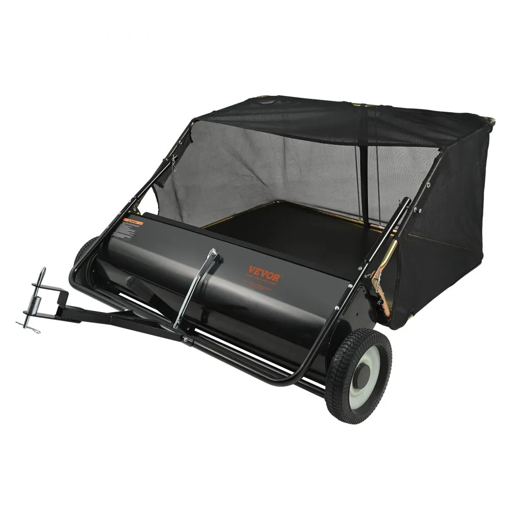 02639 VEVOR 50-Inch Tow-Behind Lawn Sweeper — AS-I detail photo 11