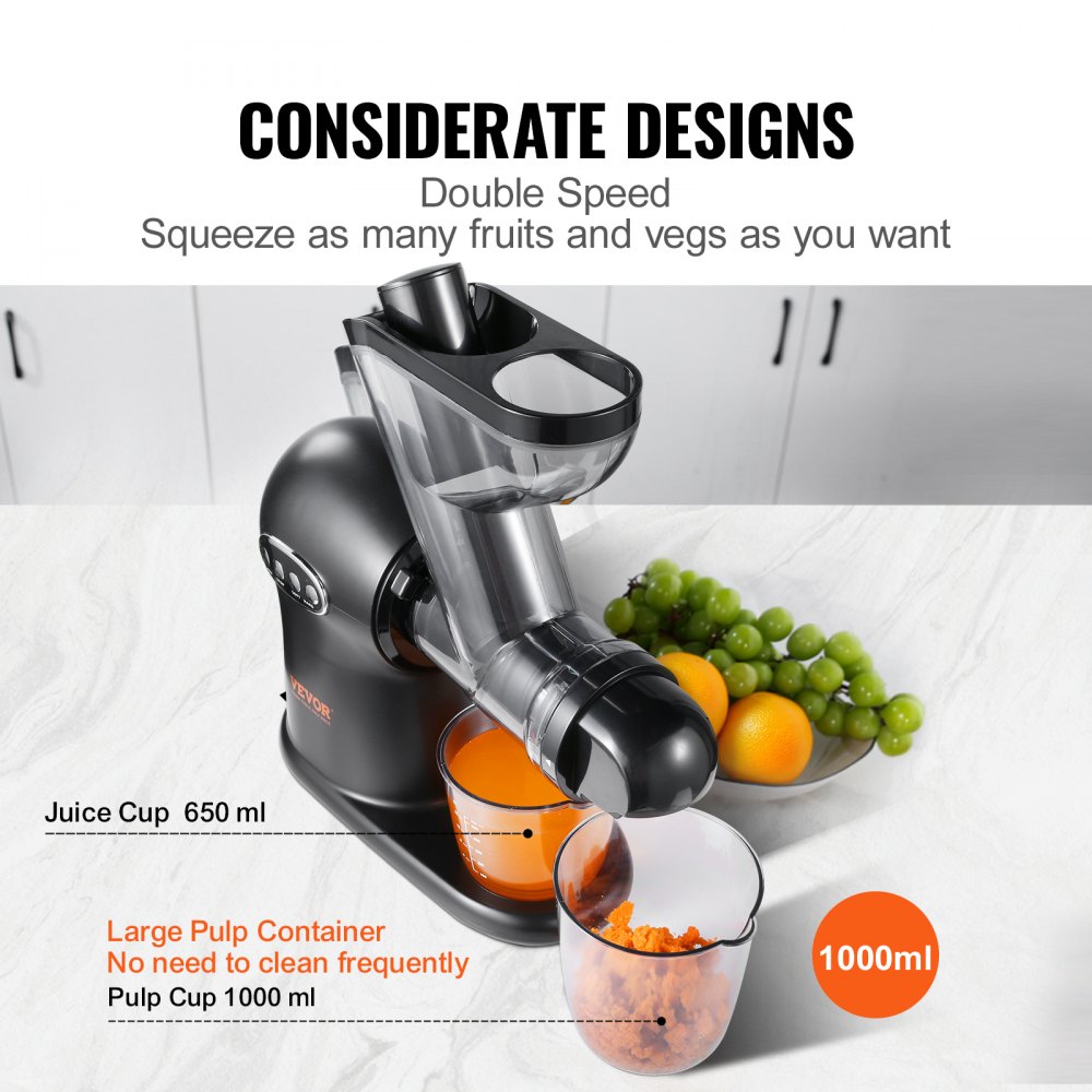 02901 Slow Masticating Juicer Extractor With Rever detail photo 5