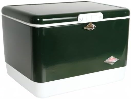 03275 Coleman 54 Qt Steel Cooler Matte Green Outdo detail photo 8