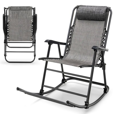 02917 Zero Gravity Rocking Chair Outdoor Patio Rec, stock photo — view 1