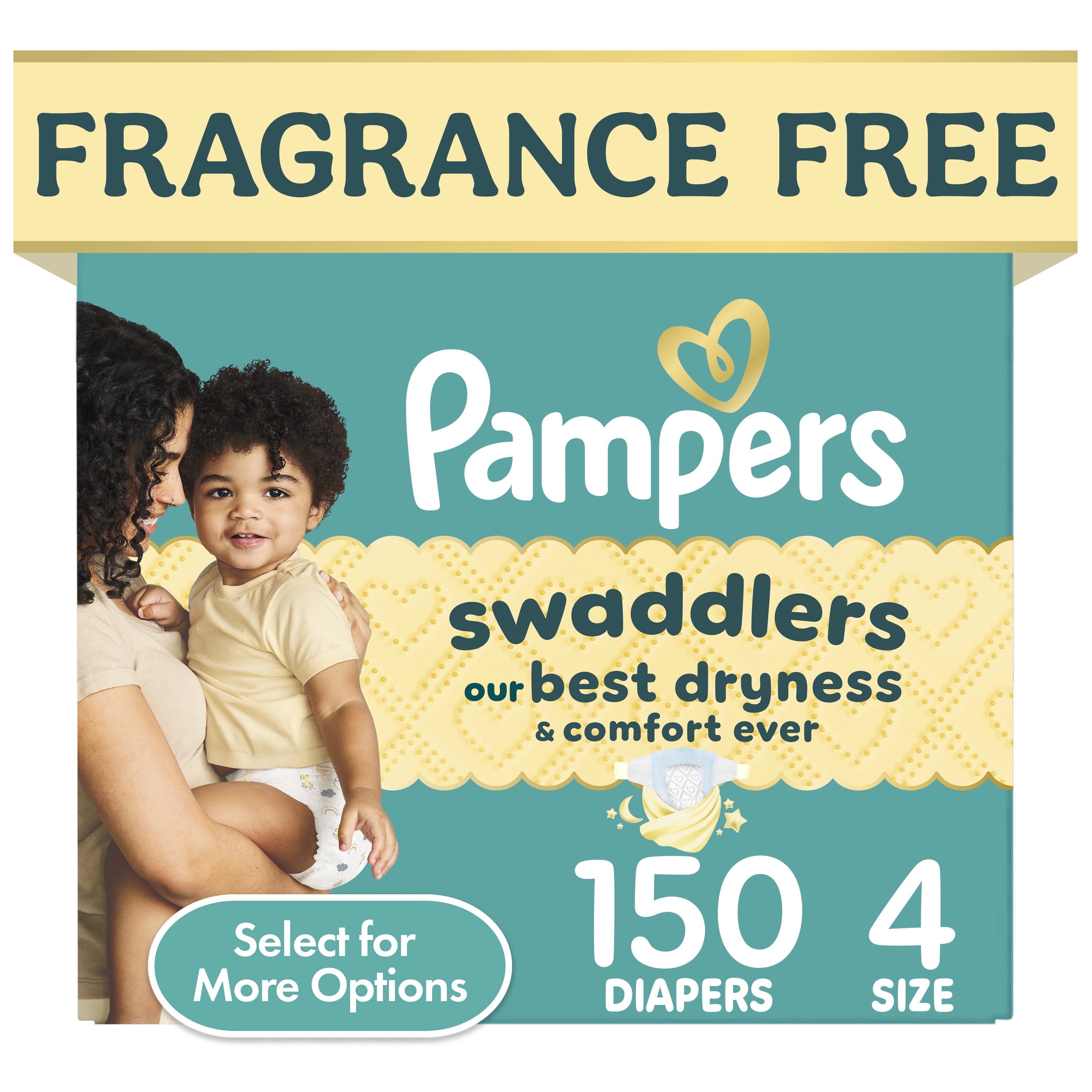 03324 Pampers Swaddlers Disposable Baby Diapers Si, stock photo — view 1