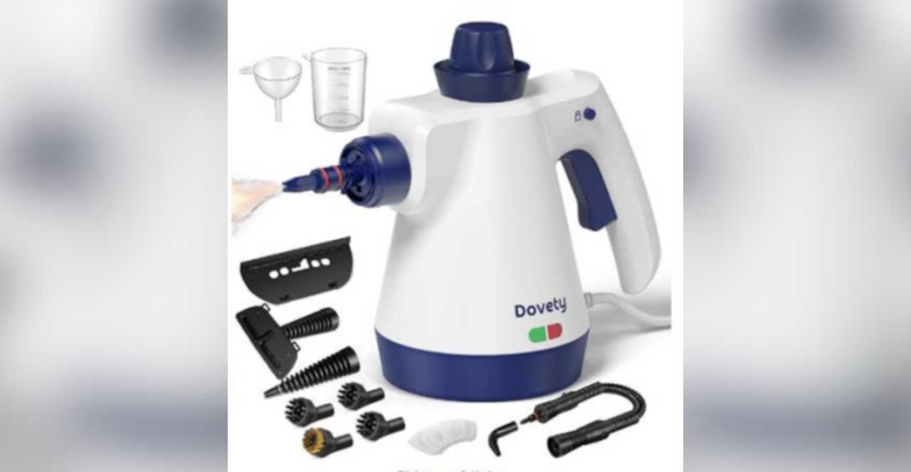 03386 Dovety Handheld Steam Cleaner 12-in-1 Multi- detail photo 2