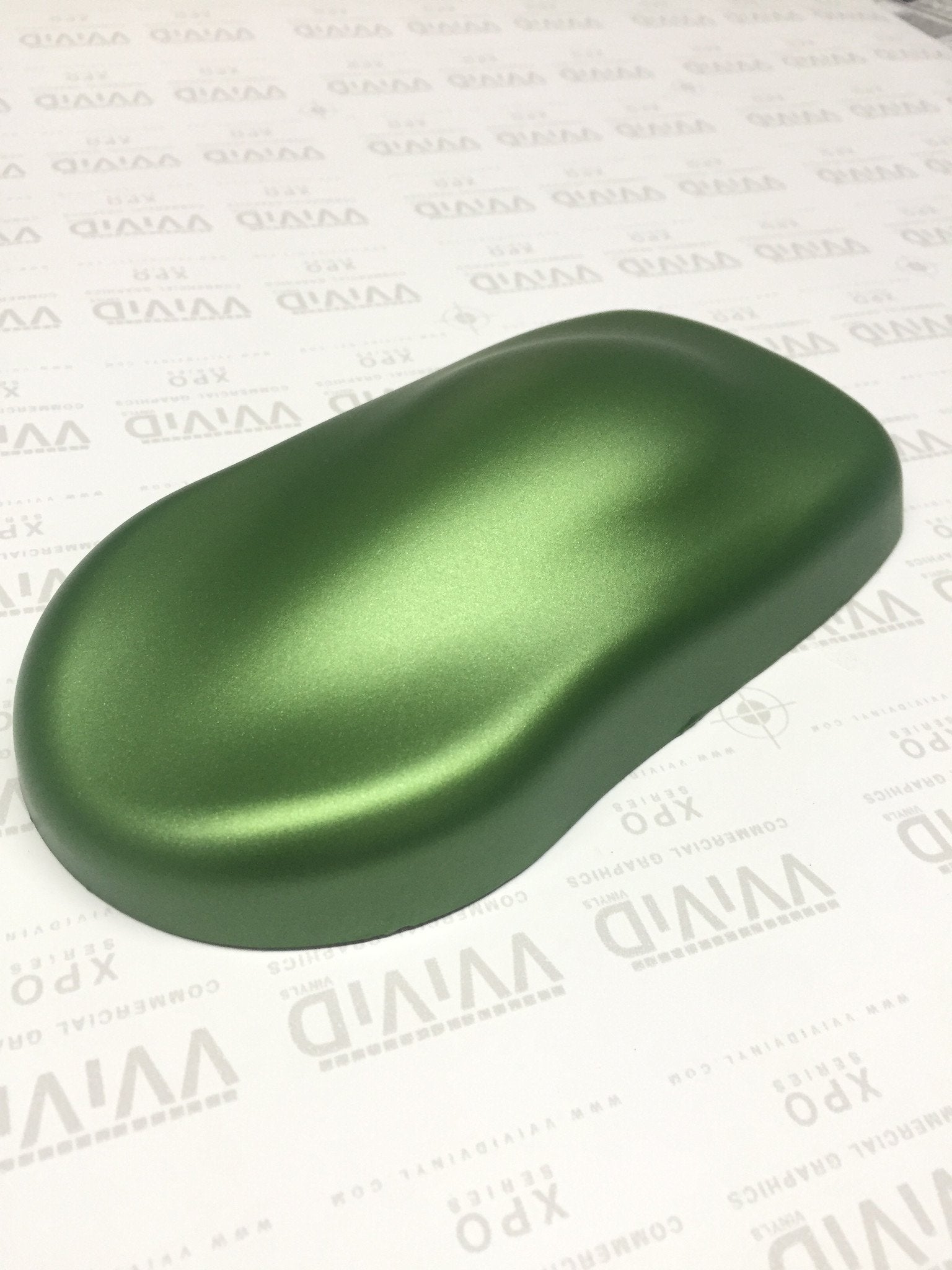 VVIVID Matte Metallic Green Vinyl Wrap Roll 60" x 30M detail photo 6