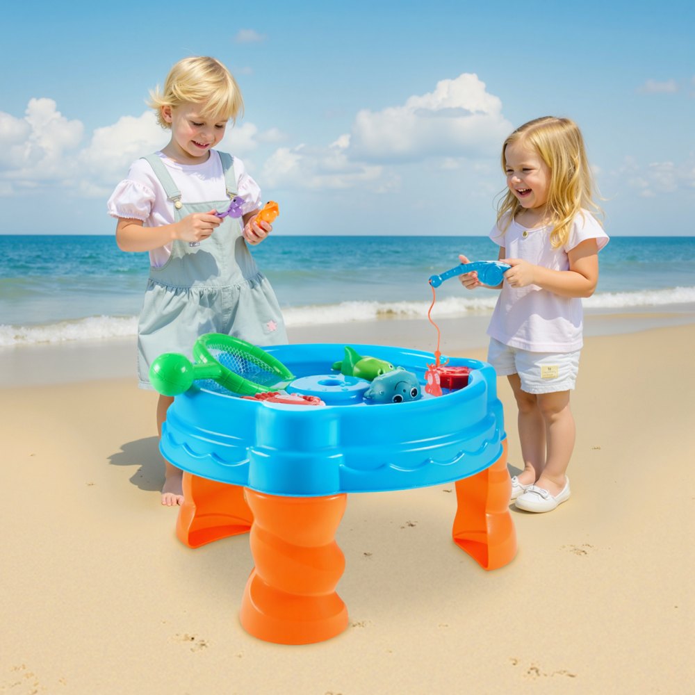 Dergo Big Water Table Basin Animal Water Park Toy 56 Pieces detail photo 8