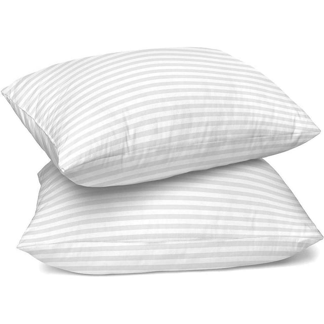 02919 Bed Pillows Set Of 2 For Sleeping White detail photo 2