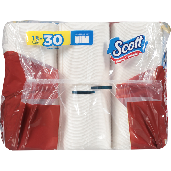 03492 Scott Paper Towels Family Double Rolls 15 Co detail photo 2