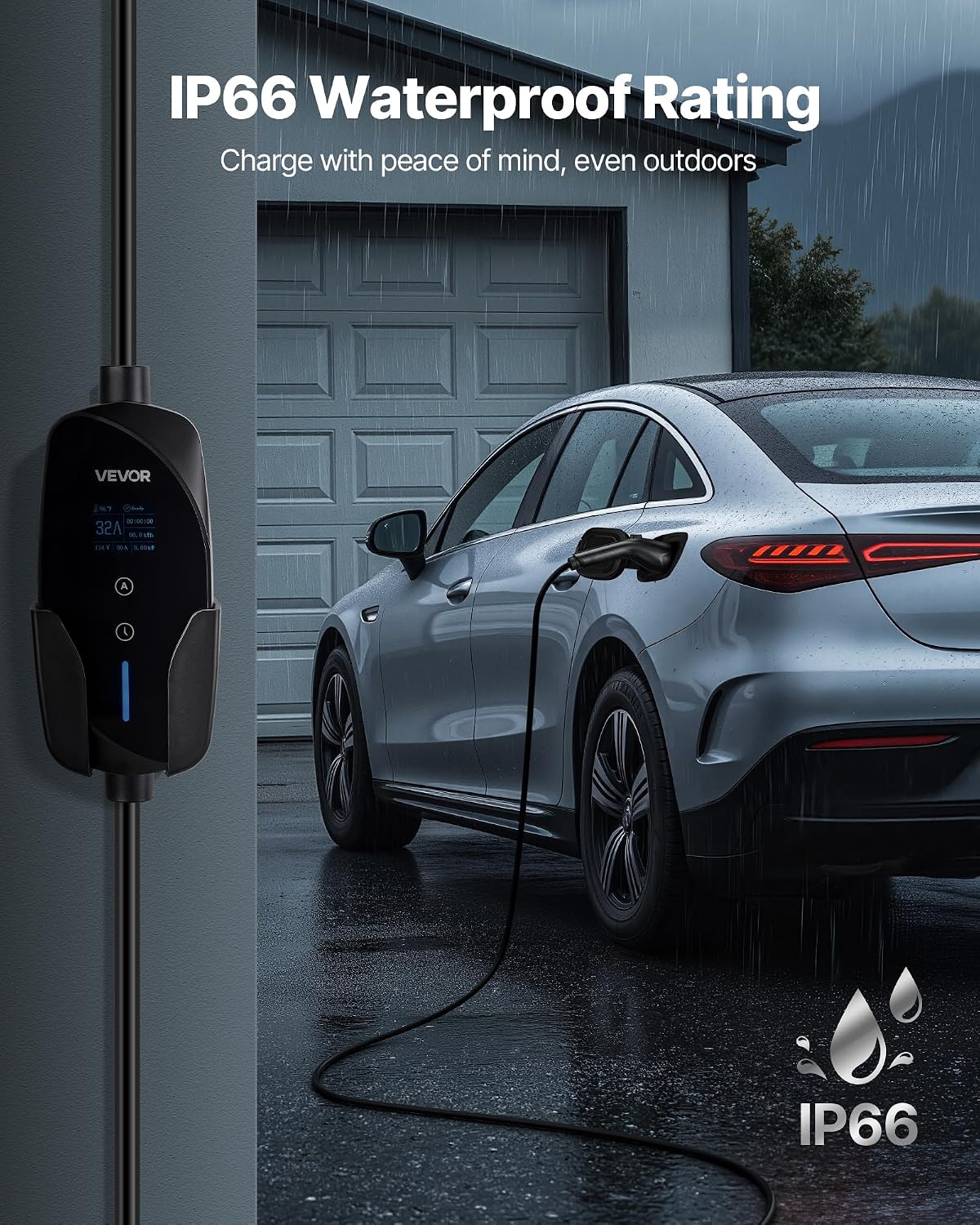 02921 VEVOR Level 1/2 Portable Electric Vehicle Ch detail photo 7