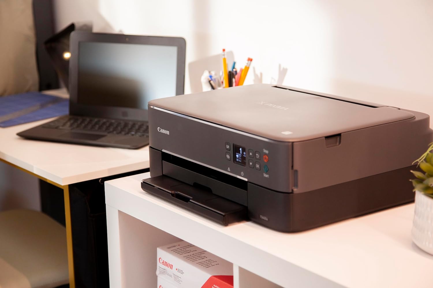 Canon PIXMA TS6420a All-in-One Wireless Inkjet Printer Black detail photo 7
