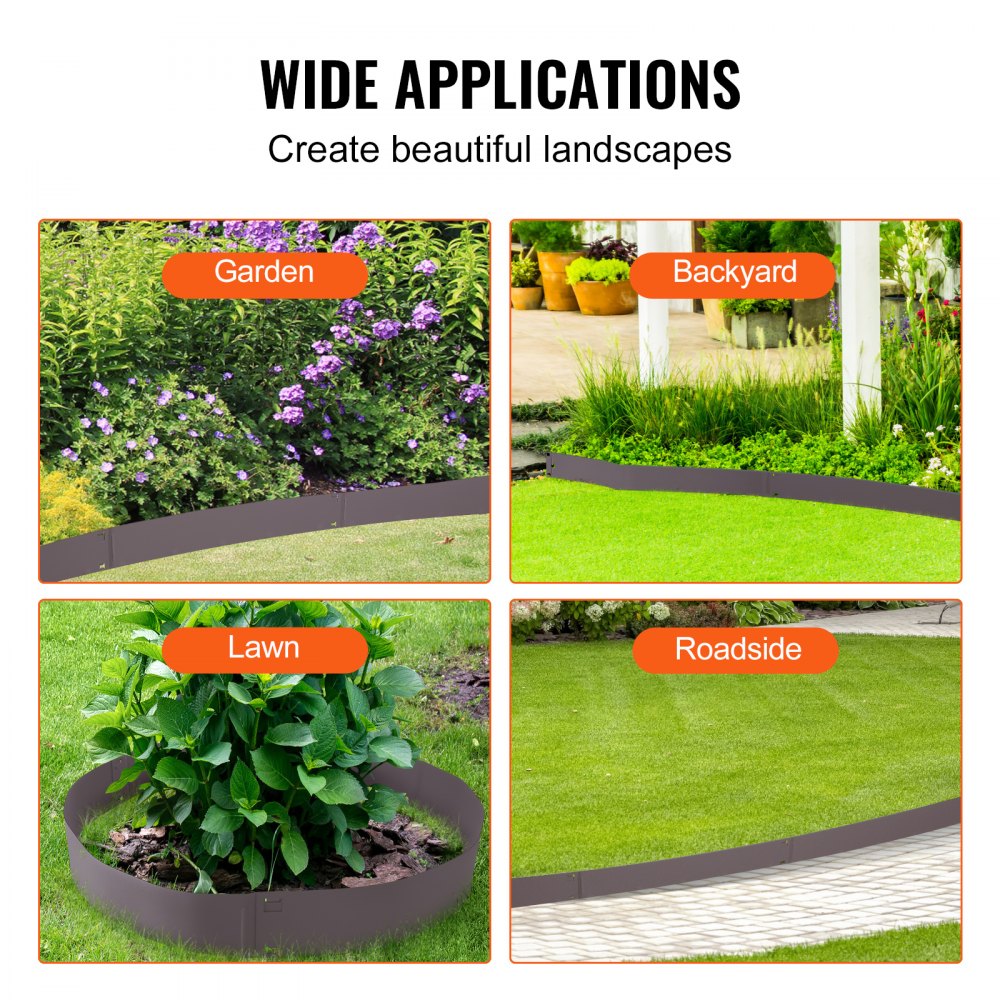03271 Corten Steel Garden Bed Edging with Spikes L detail photo 6