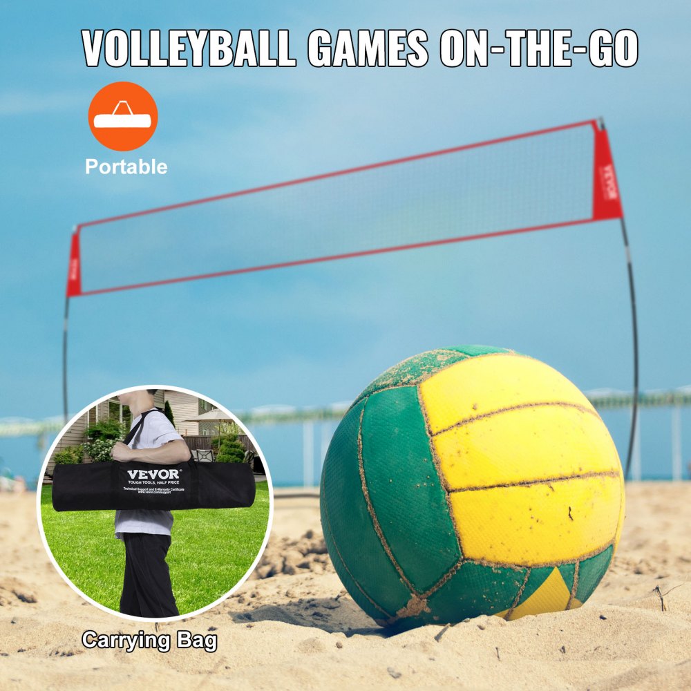02920 VEVOR Outdoor Portable Volleyball Net System detail photo 6