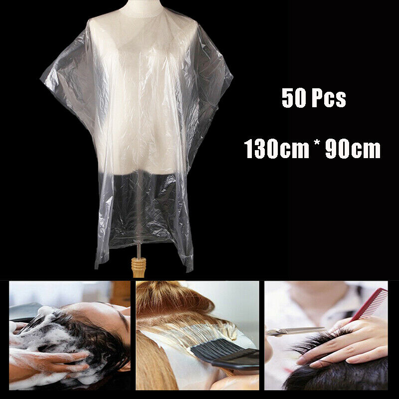 02598 Disposable Hairstyling Cape 130x150cm 100pcs detail photo 2