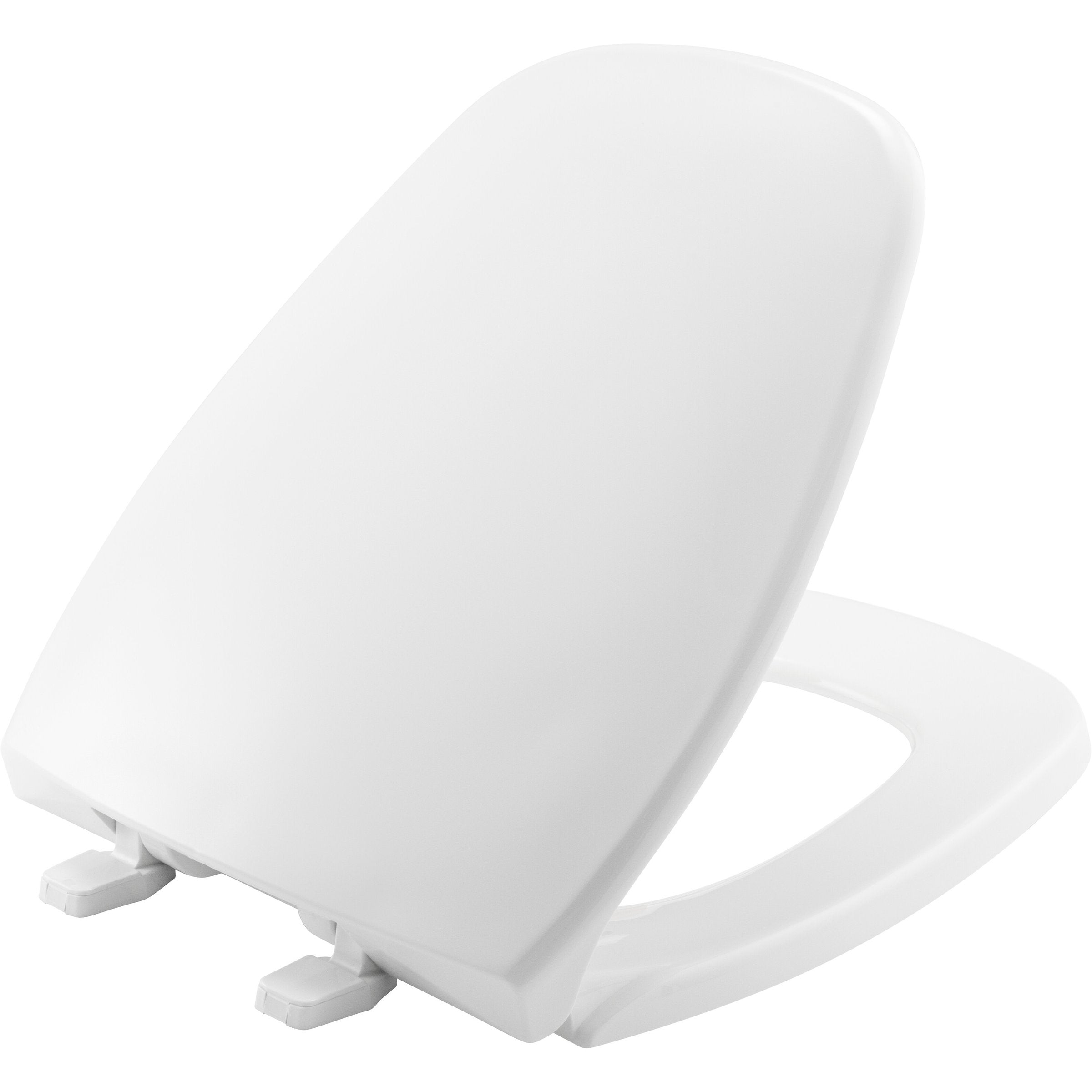 03420 Bemis Round Closed Front Toilet Seat with Co, stock photo — view 1