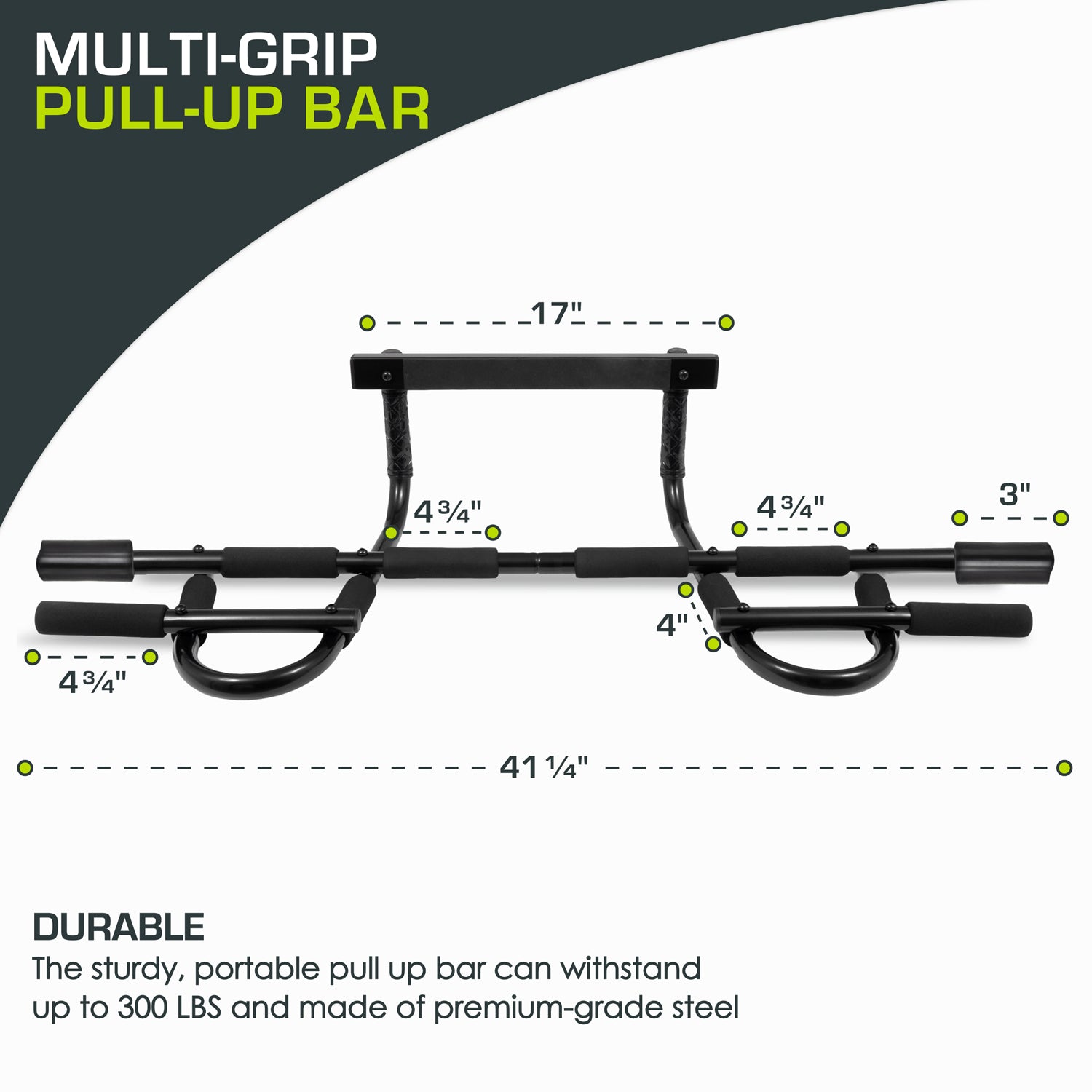 03460 Unknown Multi-Function Doorway Pull Up Bar F detail photo 3
