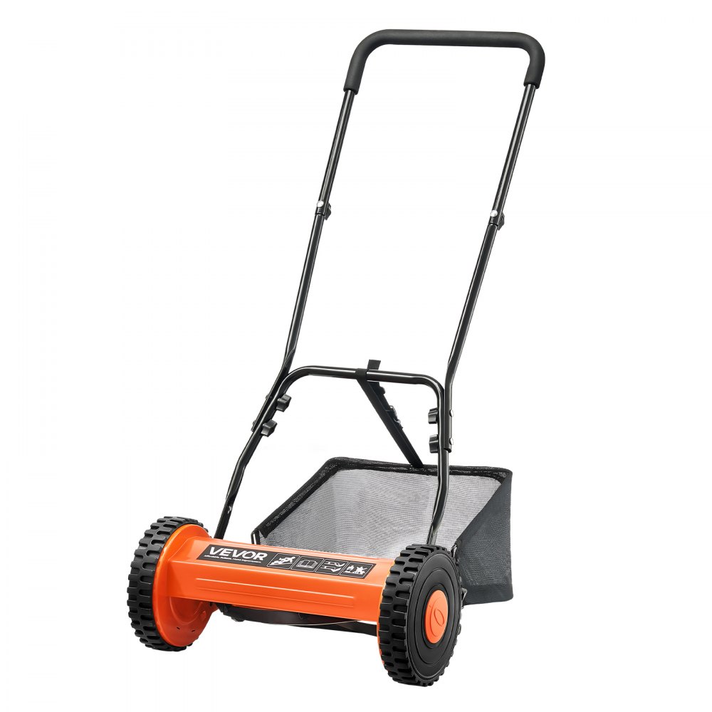 02953 VEVOR Manual Reel Lawn Mower with Grass Catc, stock photo — view 1