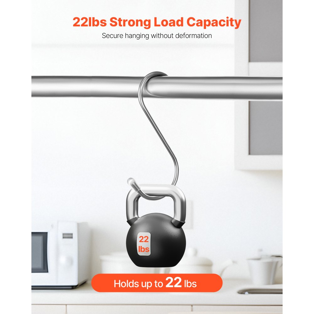 02847 VEVOR S Hooks Model S814171 Stainless Steel detail photo 2