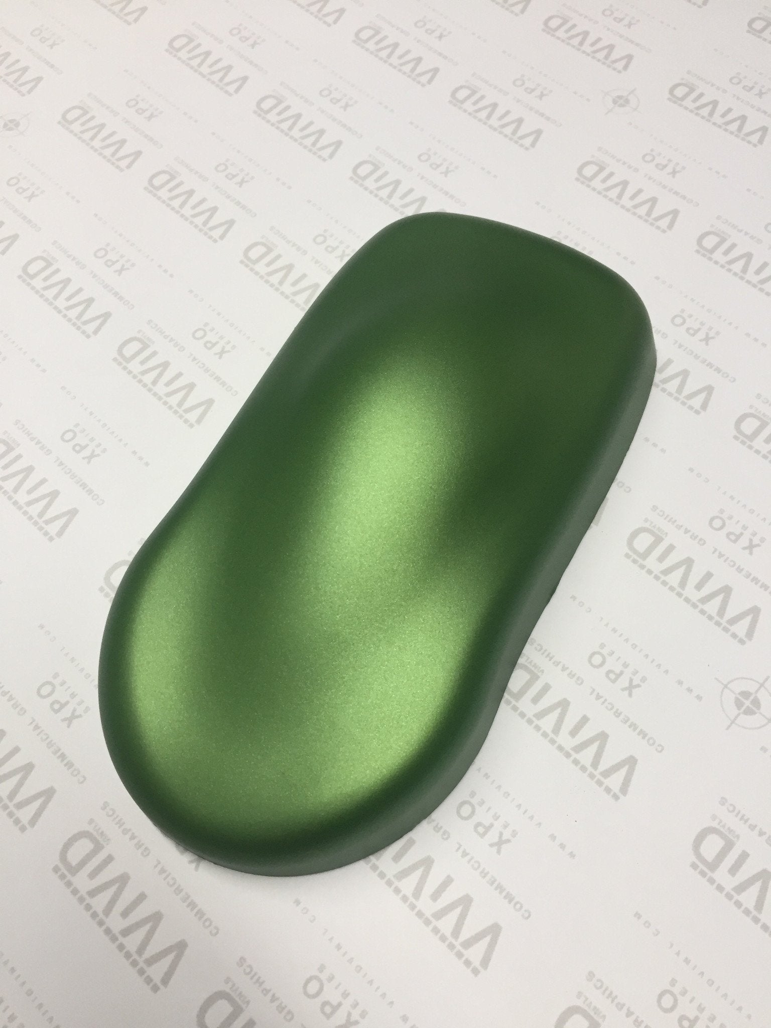 VVIVID Matte Metallic Green Vinyl Wrap Roll 60" x 30M detail photo 4
