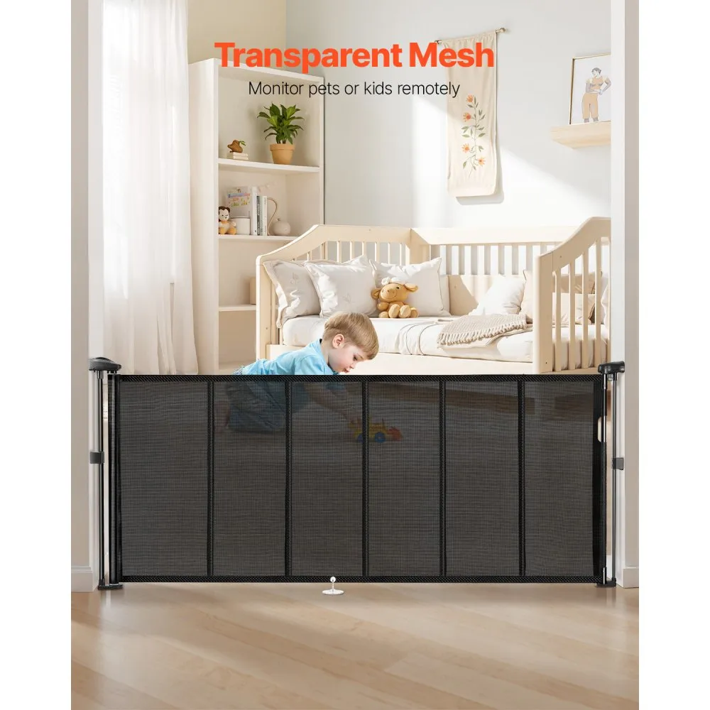 03333 Unbranded Retractable Baby Gate Extra Wide S detail photo 4