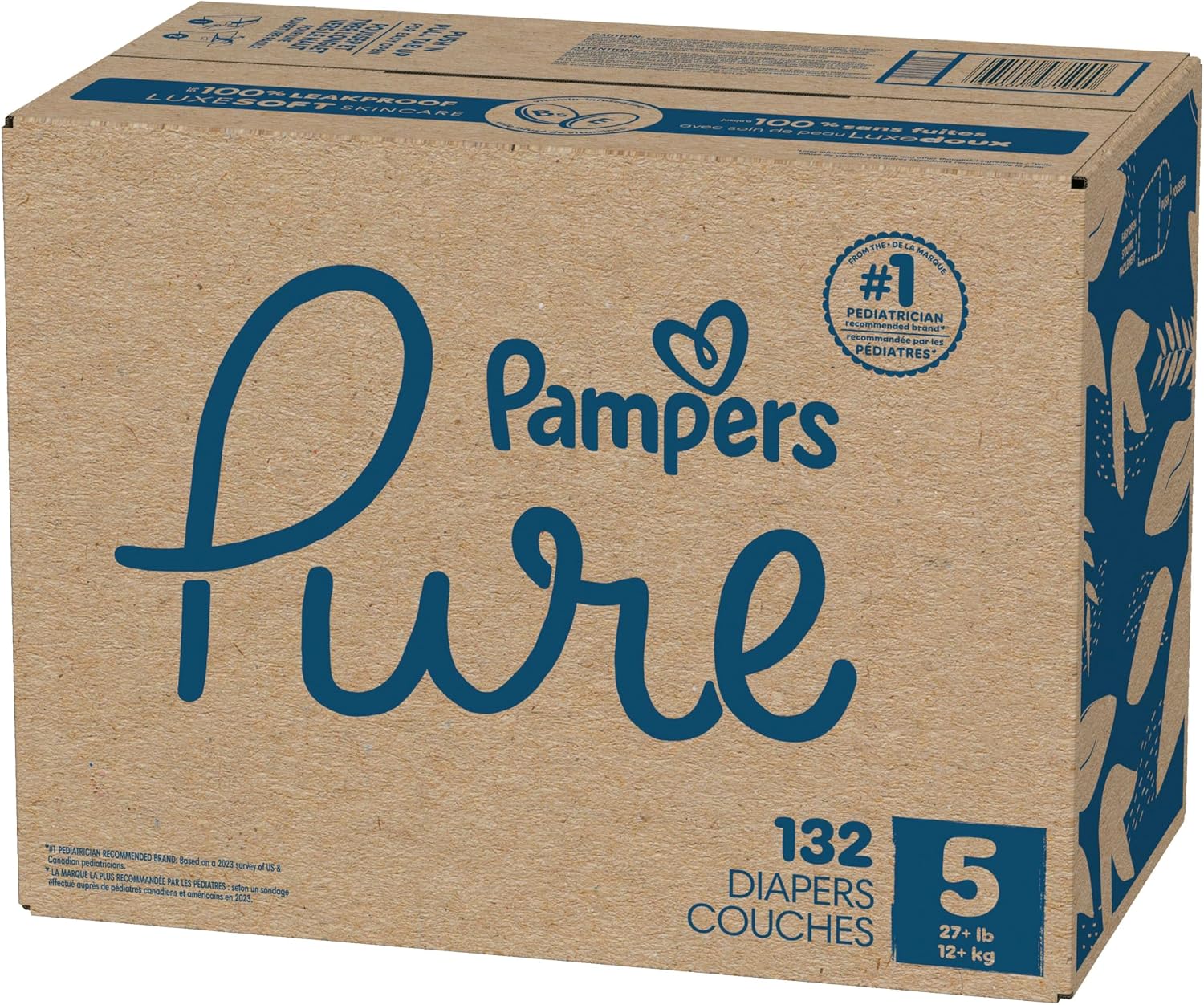 03220 Pampers Pure Protection Baby Diapers Size 5 detail photo 17