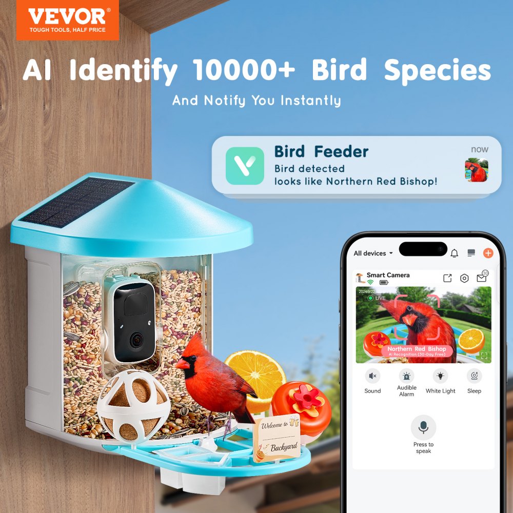 02854 Vitalco Smart Bird Feeder with Camera and So detail photo 2