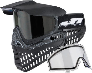 03331 JT Paintball Proflex Goggle System Black Pro, stock photo — view 1