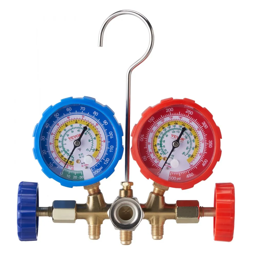 02569 VEVOR HVAC AC Diagnostic Manifold Gauge Set detail photo 11
